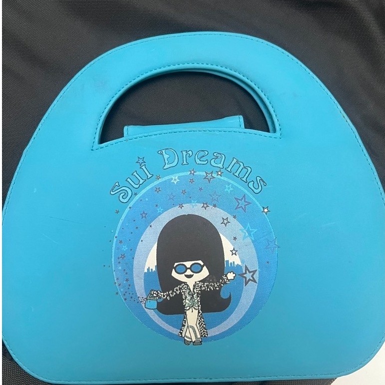 Anna Sui dreams Bag Original blue tas unik vintage