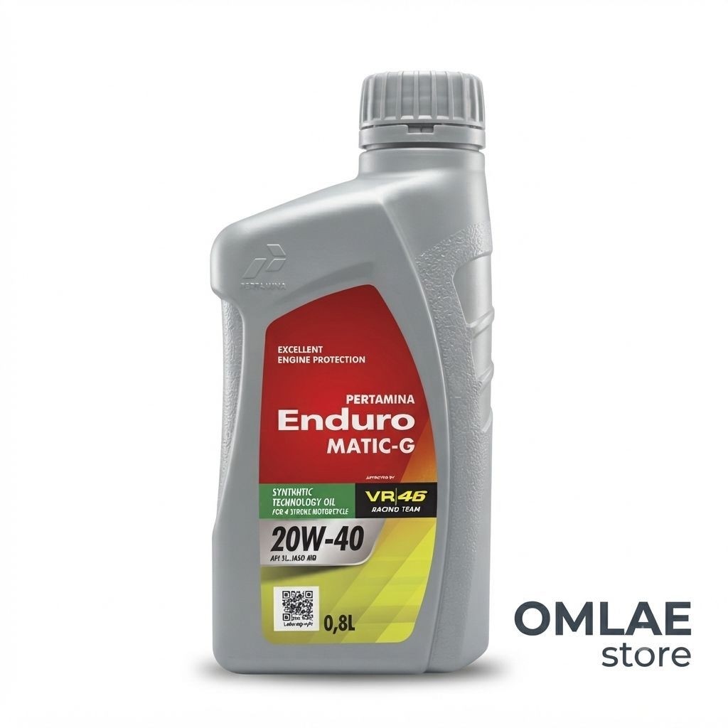 Oli Enduro Matic G 20W-40 Oli Mesin Motor Matic 800ml