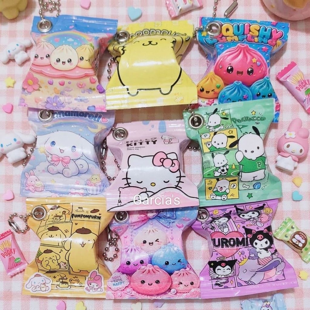 Gantungan squishy paper / squishy paper character