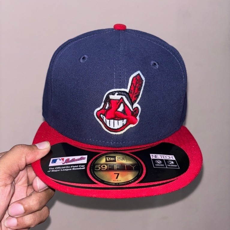 Topi New Era 9Fifty Cleveland Indians MLB Authentic On Field Cap size 7 - BNWT