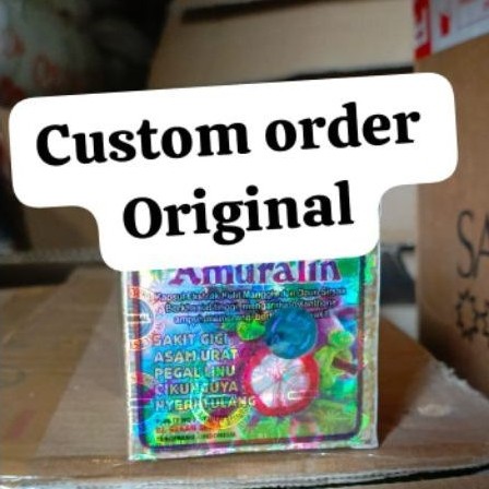 CUSTOM ORDER (AMURALIN) A