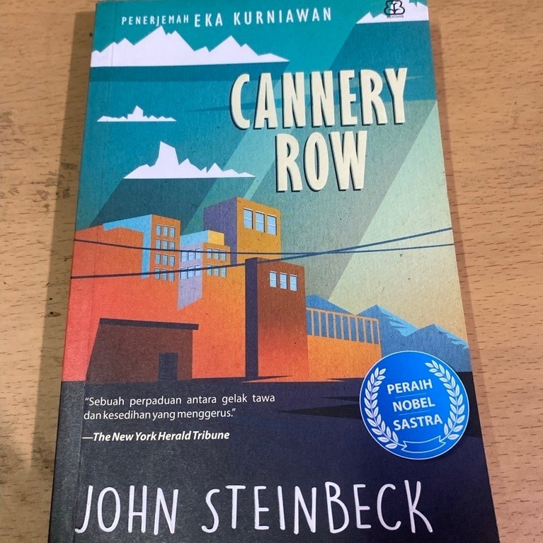 Cannery Row by John Steinback originalb bhs indonesia