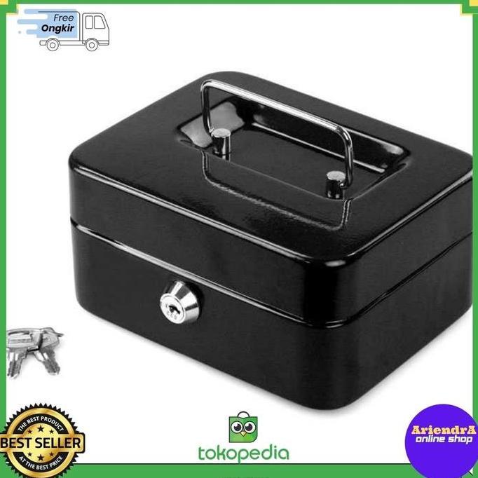 Tempat Penyimpanan Uang Cash Brankas Money Box Uang Cash