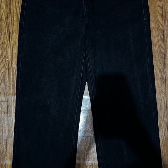 Musinsa Standard Loose Stone Black Jeans