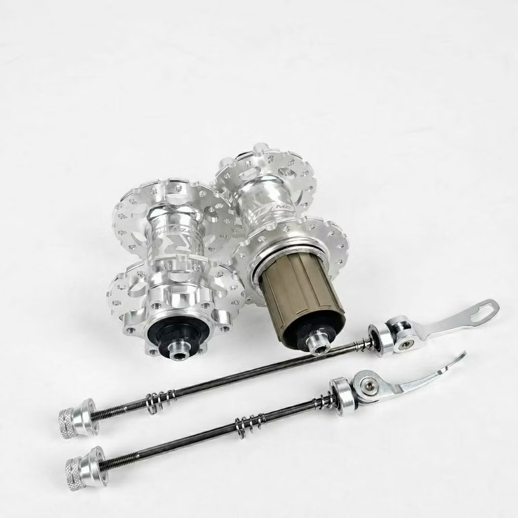 Hub FreeHub XLR8 28 Hole Disc Brake Chrome Silver JANGKRIK Harga Sepasang