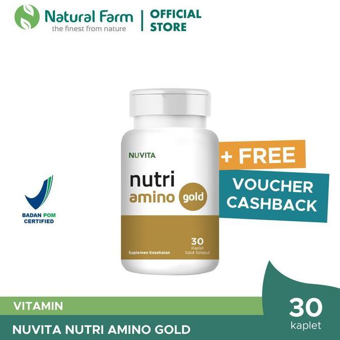 Nuvita Nutri Amino Gold - 30 Kaplet