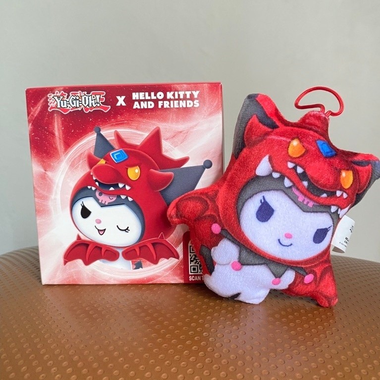 gantungan boneka yugioh x kuromi