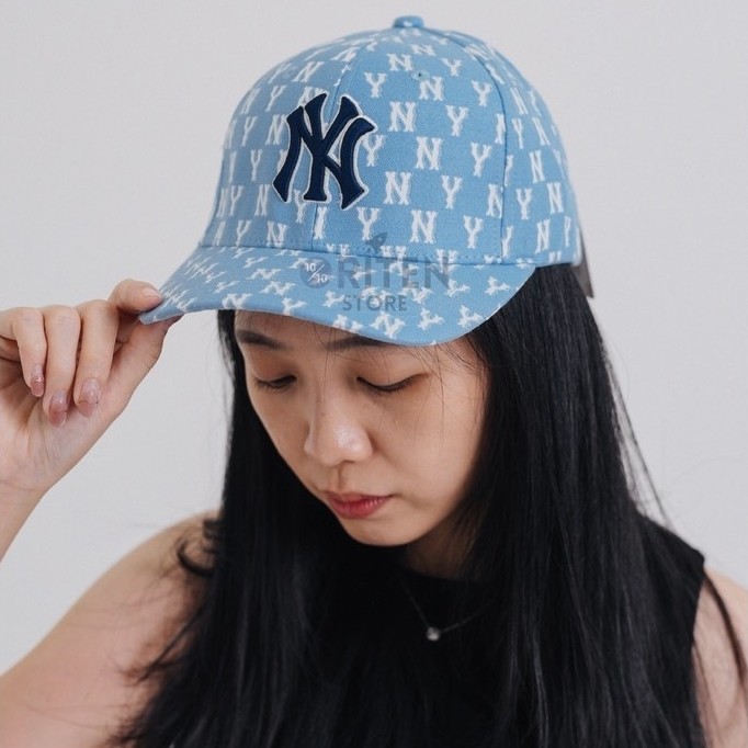 MLB NY Yankees Monogram Classic Ball Cap Blue Original / Topi MLB Authentic