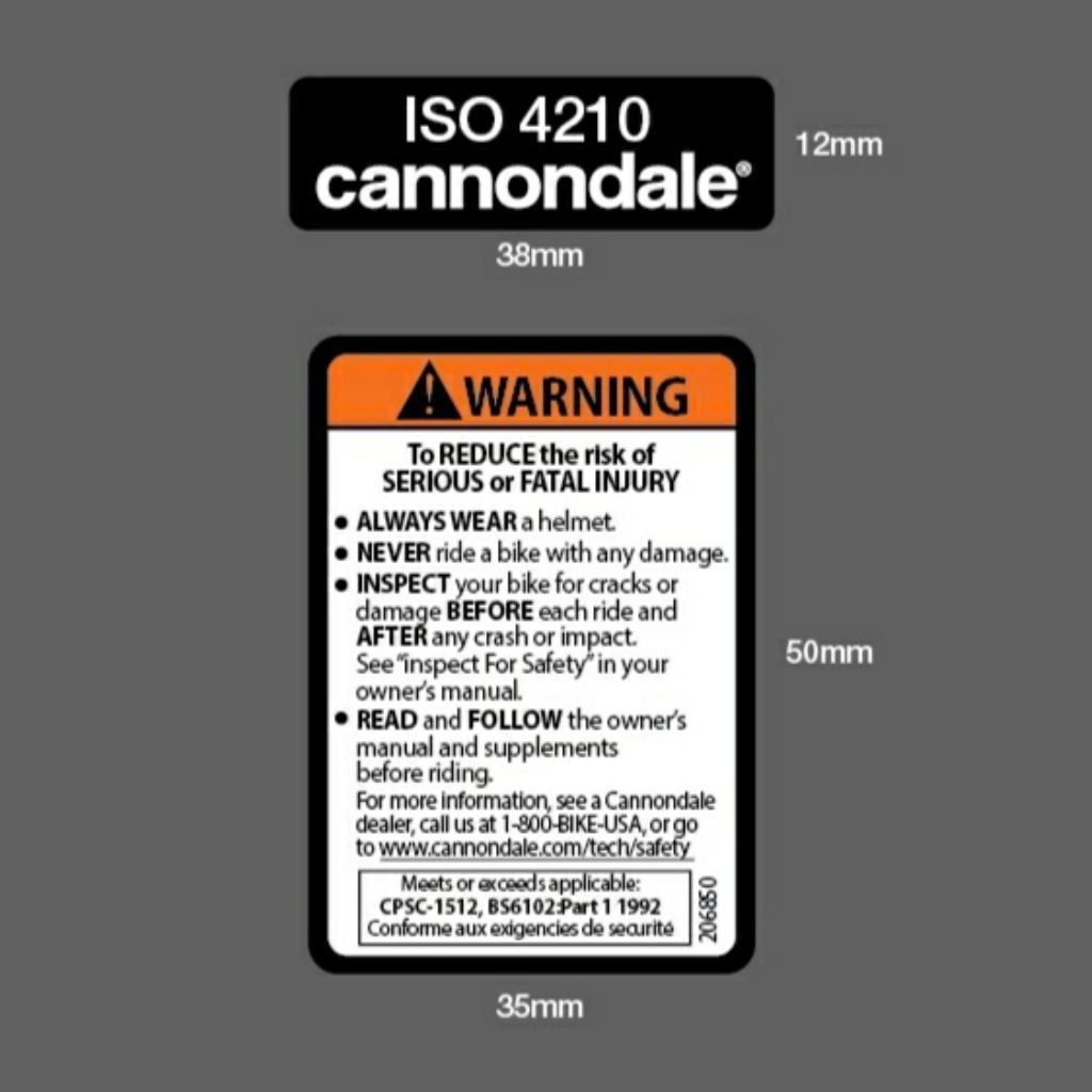Cannondale & Warning