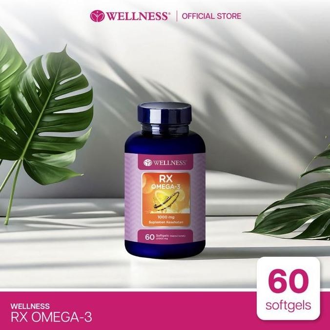 Wellness RX Omega-3 - 60 Softgels