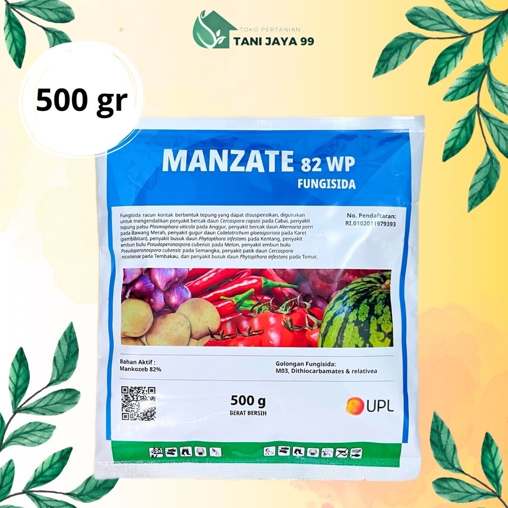 Fungisida Kontak Tahan Hujan Manzate Mankozeb 82WP 500gr