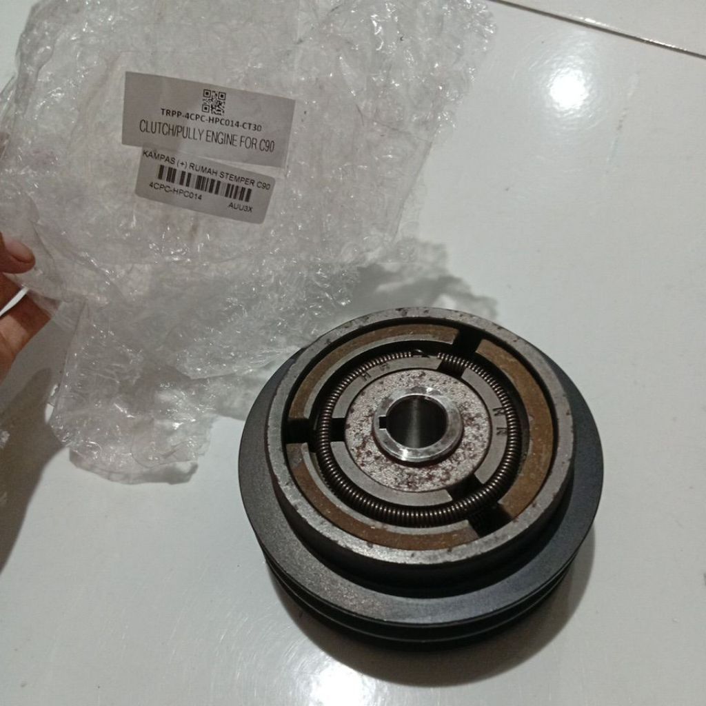 Loncin Clutch/Pully Engine For C90 / Kampas + Rumah Stamper For C90 As20mm /Clutch Assy ( Kampas Kop