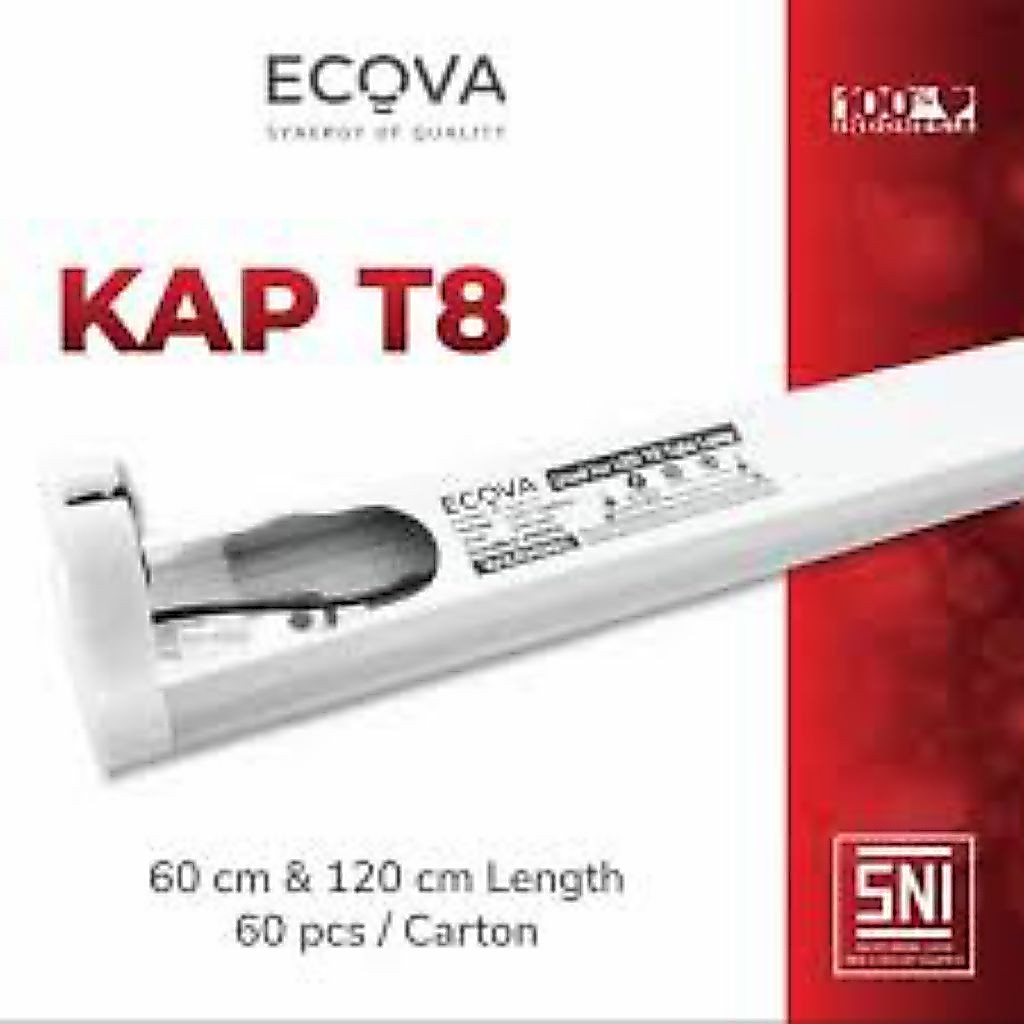 Kap T8 Led Panjang 60/120cm