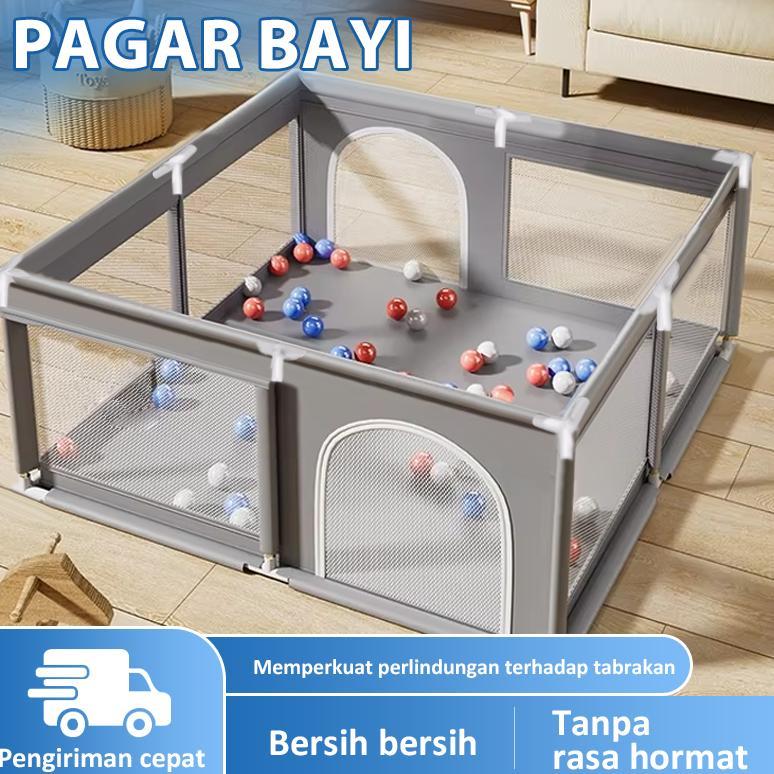 Pagar pengaman bayi untuk bermain/pagar bayi kolam mandi anak/tempat bermain anak