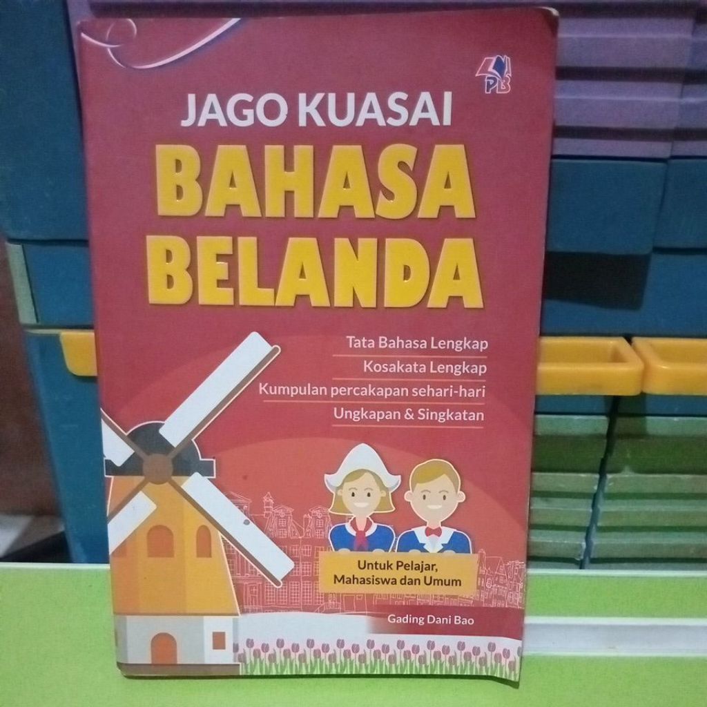 Buku Jago Kuasai Bahasa Belanda - Gading Dani Bao,bekas