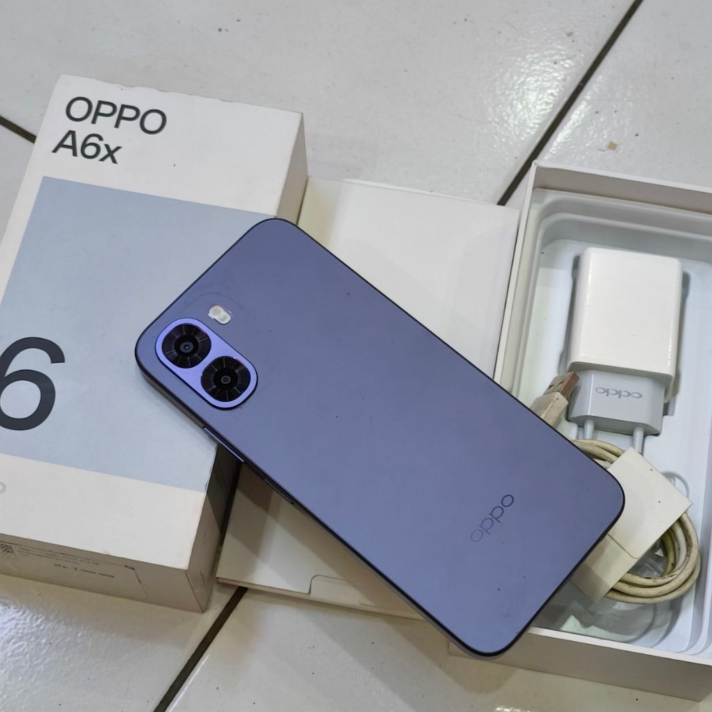 oppo A6X 6/128 second like new
