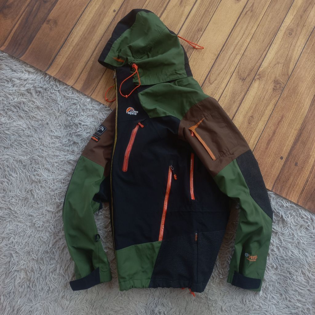 Jaket Outdoor Lowe Alpine Event Fabric Gorpcore Waterproof 3 Layer NOT goretex blocktech running spo