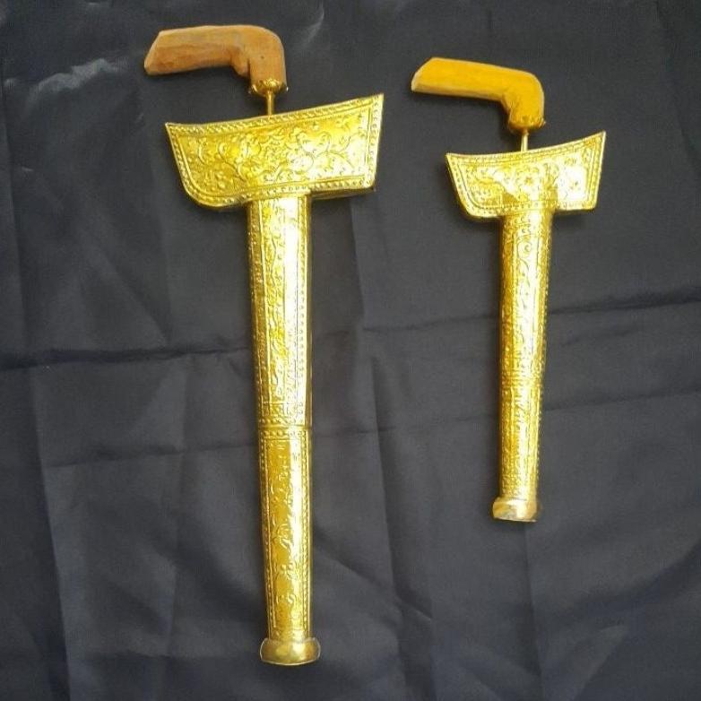 Keris aksesoris pengantin Bugis Makassar