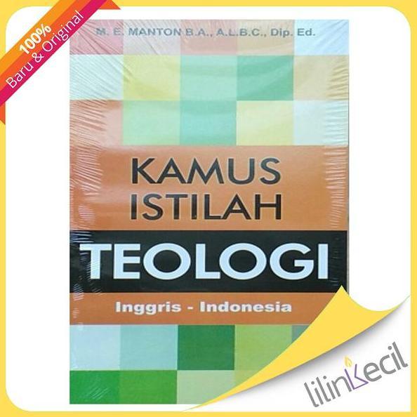 Buku Kamus Istilah Teologi Inggris- Indonesia