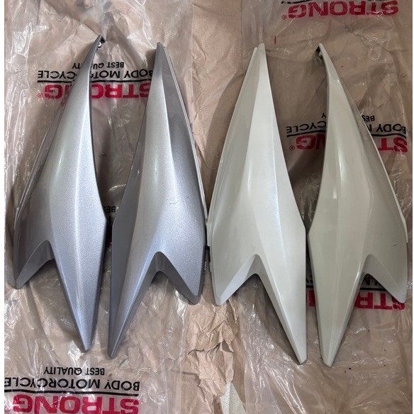 COVER BODY BELAKANG BLADE 110 OLD PUTIH ABU ASLI STRONG