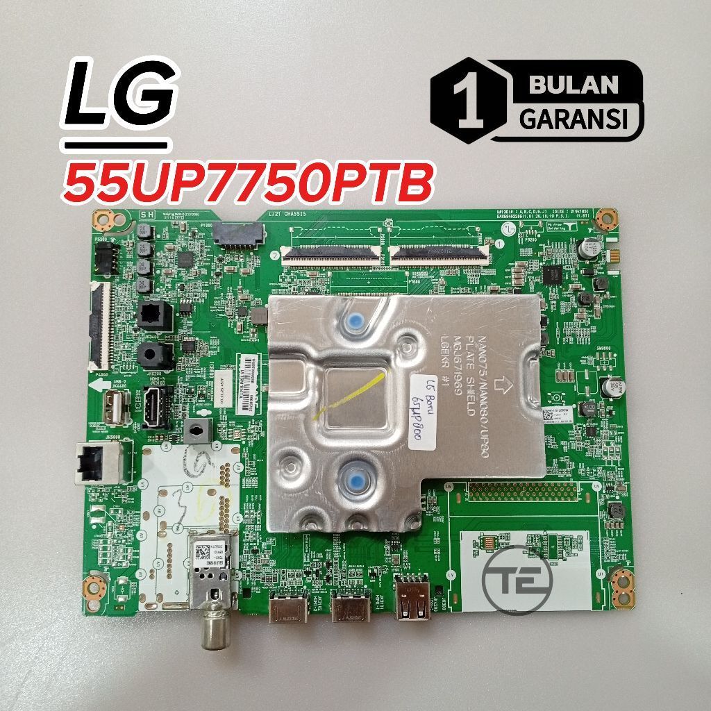 MOTHERBOARD LG 55UP7750PTB MESIN TV LED LG 55UP7750PTB MODUL MOBO MB MAINBOARD TV LED LG