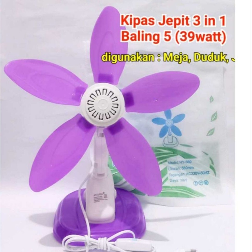 Kyzuku Mini Fan Jepit 39w 5 B