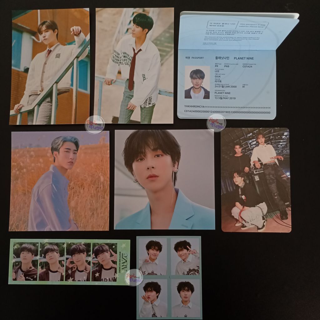 ONEWE YONGHOON KANGHYUN HARIN DONGMYEONG GIUK (INCLUSION ALBUM)