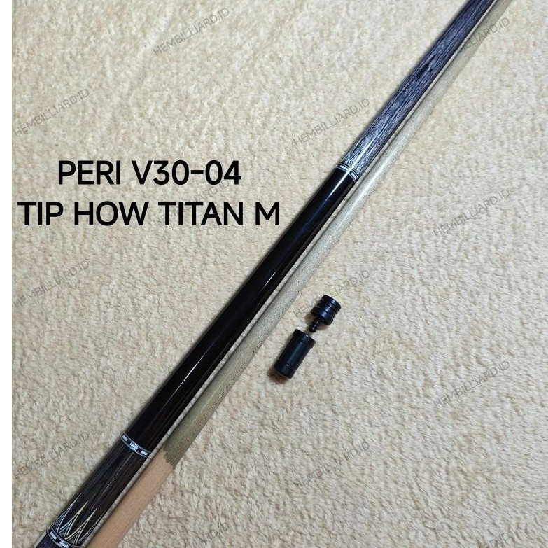 STIK SET butt peri v30-04 + shaft cue x pro 2 (BEKAS)