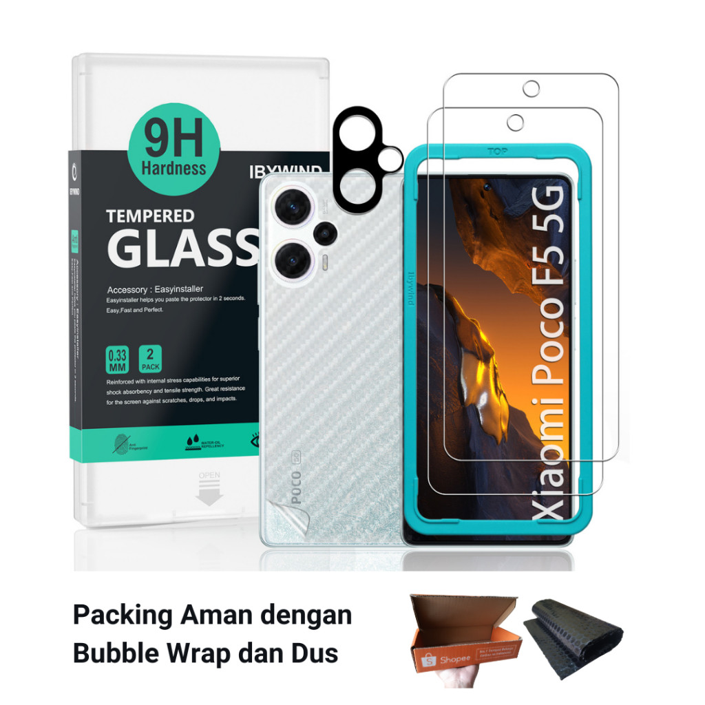 Tempered Glass Ibywind Poco F5 5G (NEW)