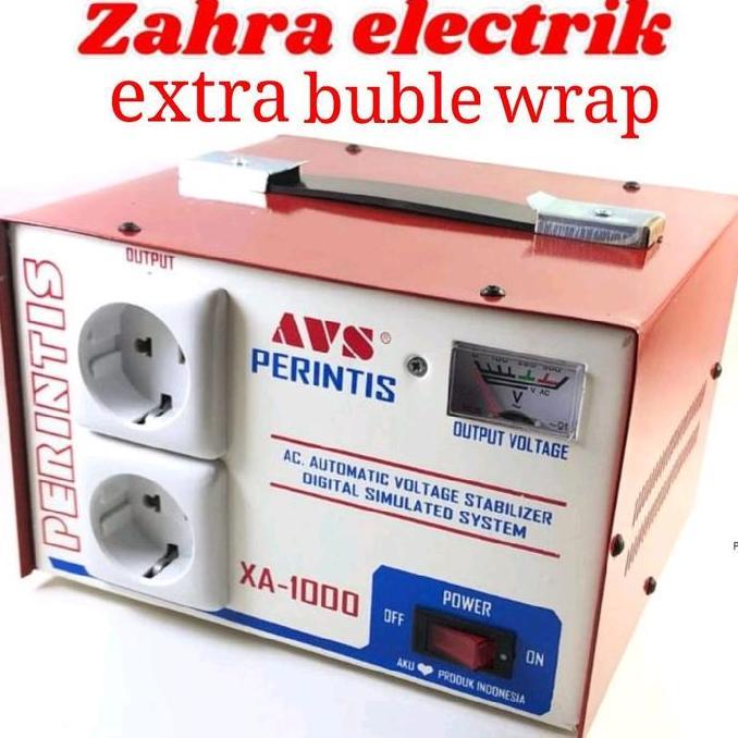 Kelld- Stabilizer Perintis / Penyetabil Tegangan Listrik Untuk Electronik Tv Kulkas Mejik Com Extra 