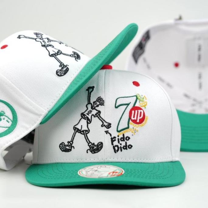 Topi Snapback 7up seven up Varian
