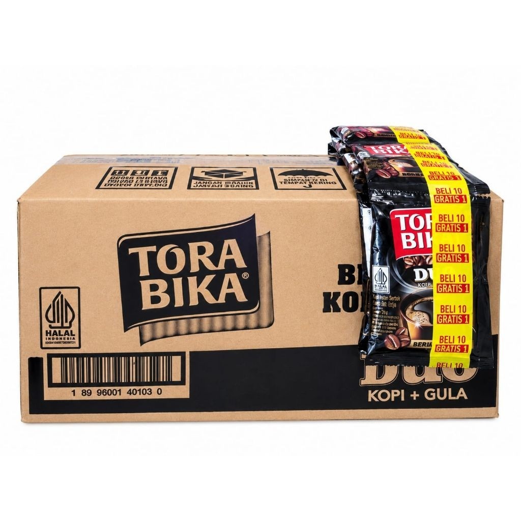 Torabika Duo Kopi Gula 1 Dus Isi 12 Renceng