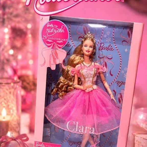 BARBIE CLARA NUTRACKER DOLL ANNIVERSARY 25TH