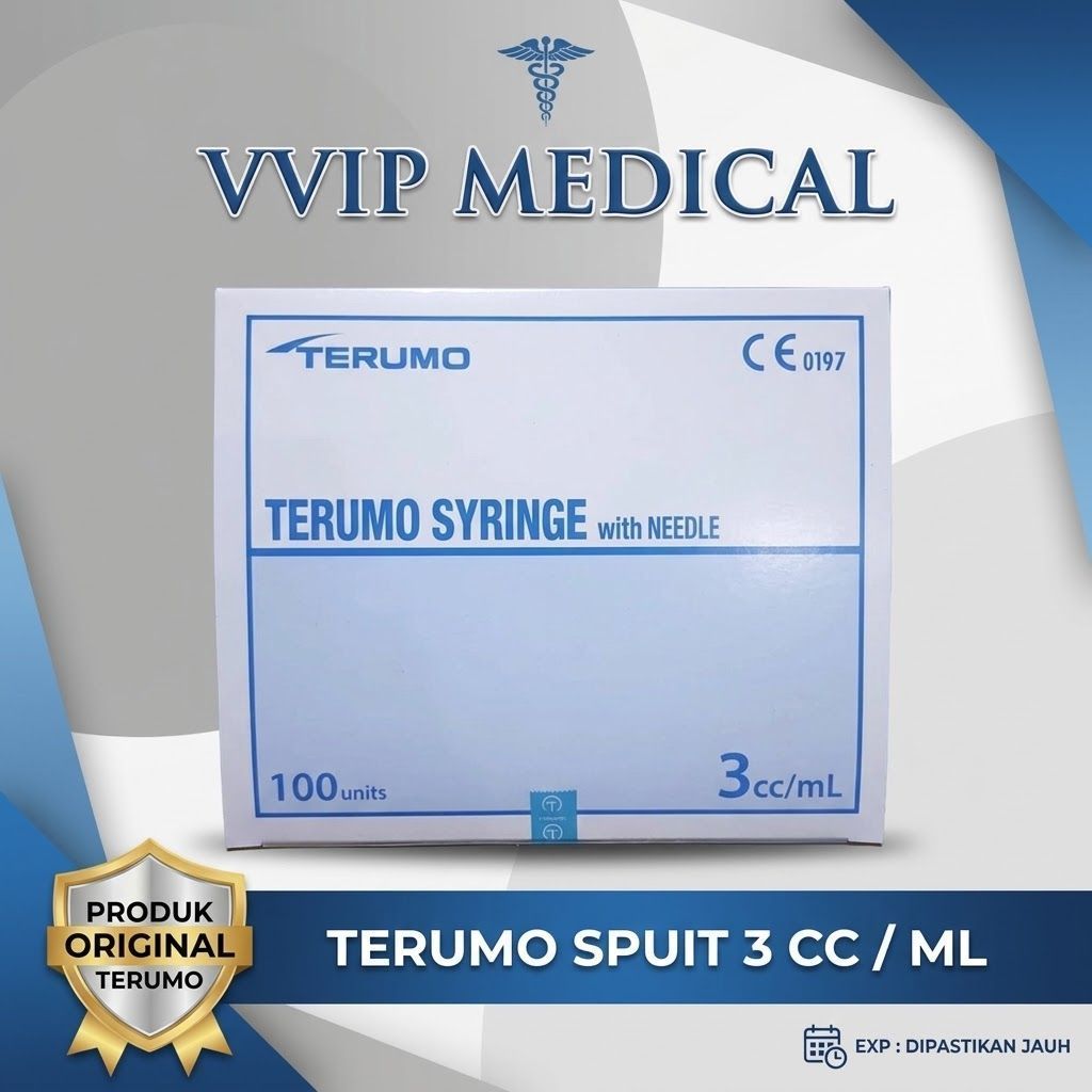 Terumo 3 cc/Terumo 3 ml Syringe 3cc/ Terumo Spuit 3ml
