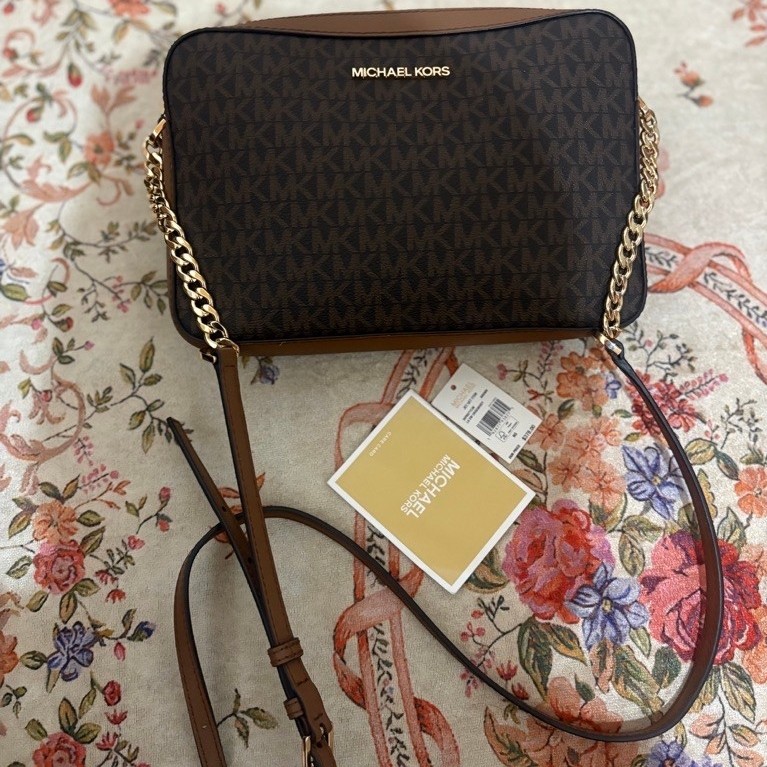 michael kors jet set brown