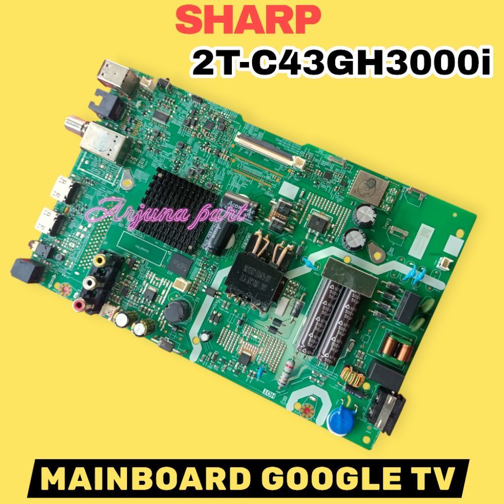 2T-C43GH3000i / MB TV SHARP 2T-C43GH3000i / MAINBOARD TV SHARP 2T-C43GH3000i / MESIN TV SHARP 2T-C43