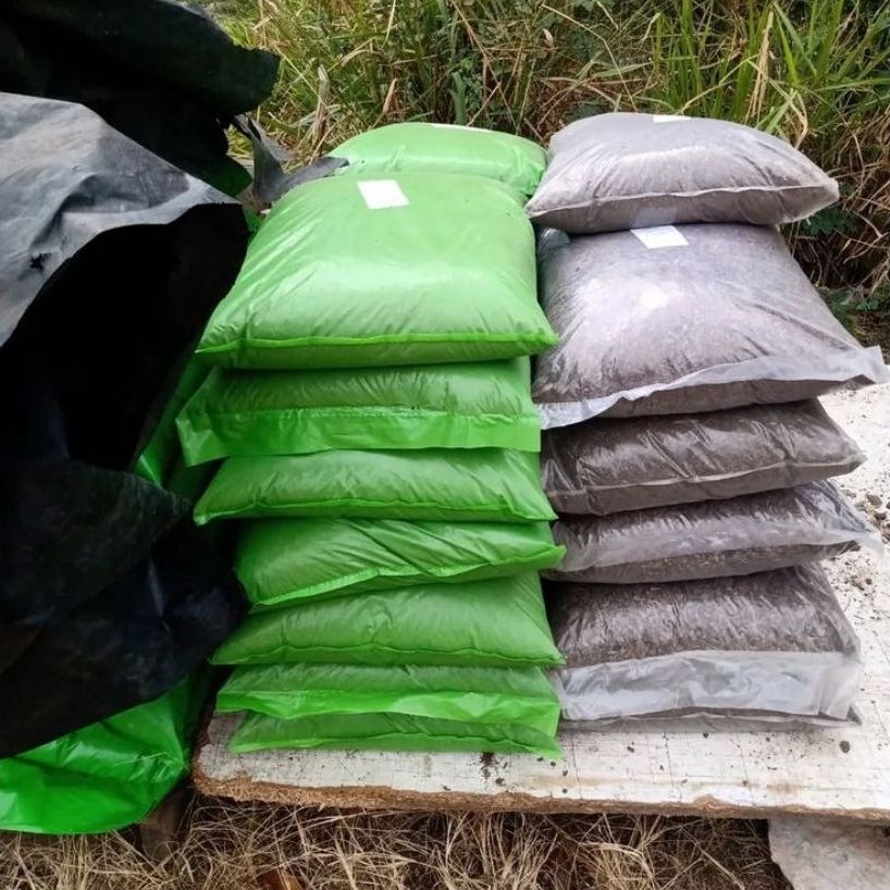 carbon aktif + kalsium klorida, serbuk arang penjernih air