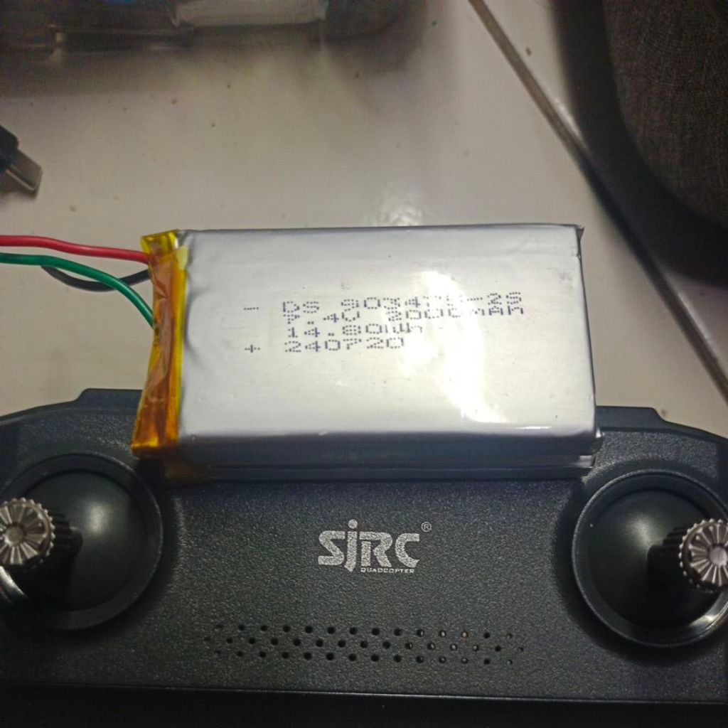 cell baterai drone sjrc f5s pro+ durasi 10menit