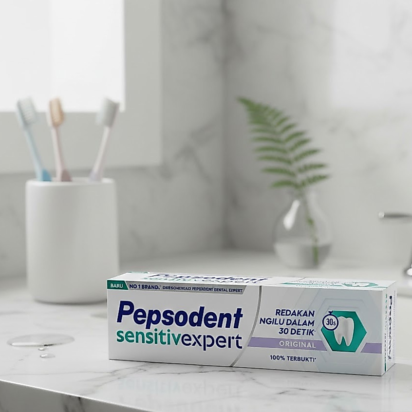 PEPSODENT SENSITIF EXPERT 100 GR / PASTA GIGI SENSITIF PEPSODENT / PEPSODENT SENSITIF EXPERT ORIGINA