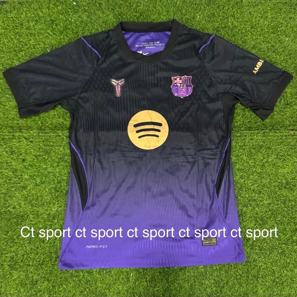 pi barcelona away 2026/2027 premium jersey player issue barca ungu 2026 terbaru pi