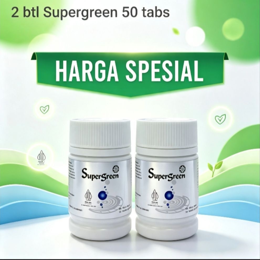 super green food isi 50;tab original KK Indonesia