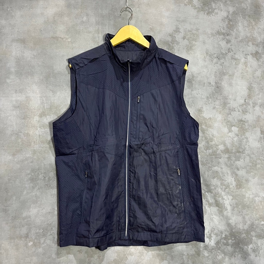 Vest outdoor navy murah original second preloved 282