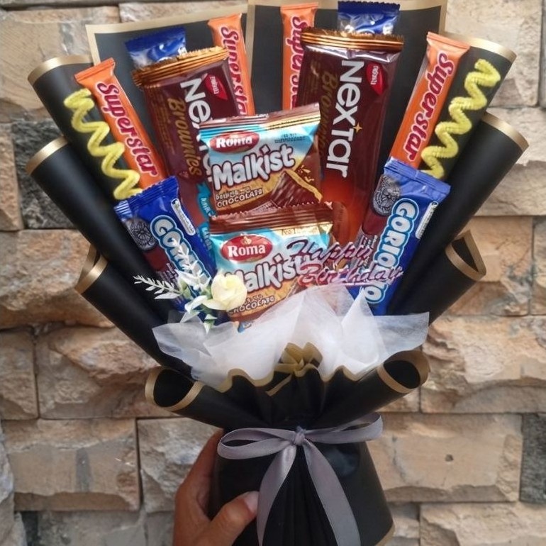 Buket Snack Jumbo - Hadiah ulang tahun - Hadiah wisuda