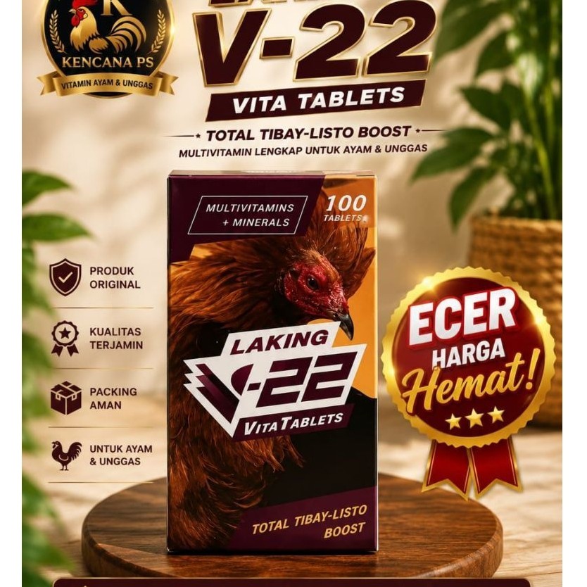 V22 laking Ecer 5/10 Tablets