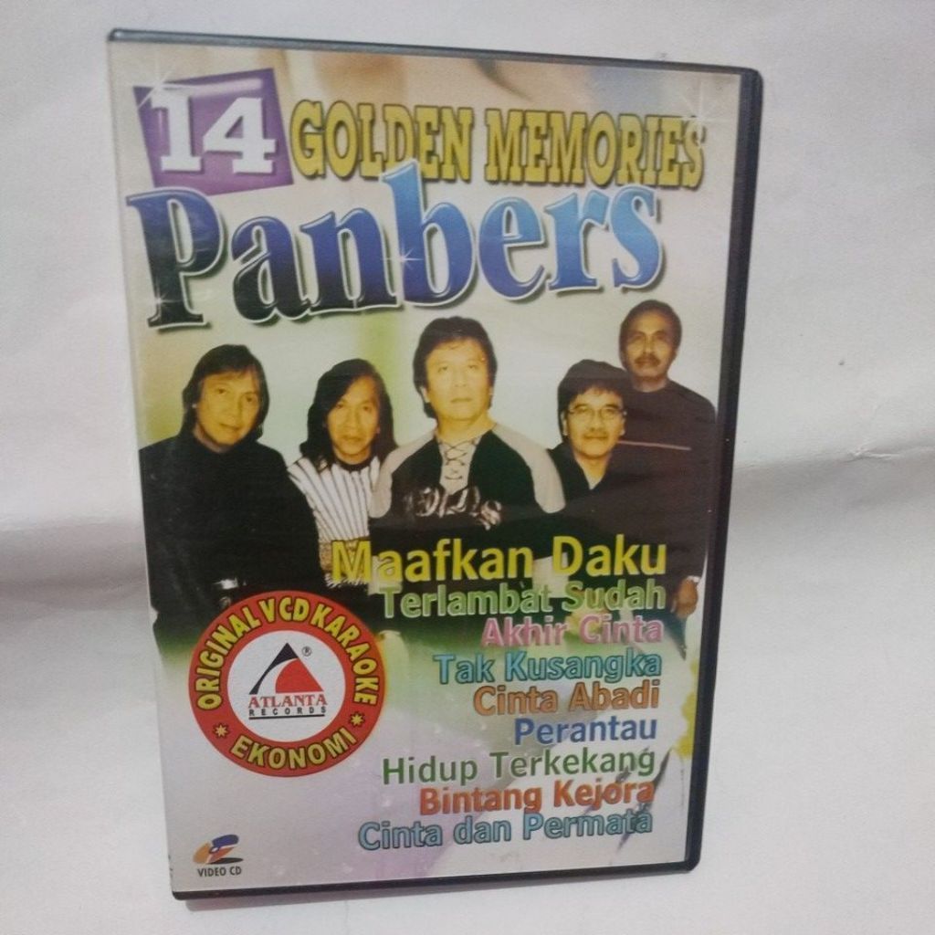 VCD KARAOKE 14 GOLDEN MEMORIES PANBERS MAAFKAN DAKU