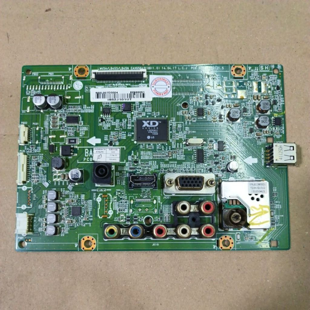 MB MAINBOARD TV LG 24LB450A-TA 24LB450A