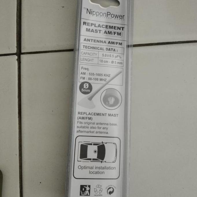 Antena Radio AM FM mobil Mitsubishi Maven Grandis Mazda 5 Volvo S40 60