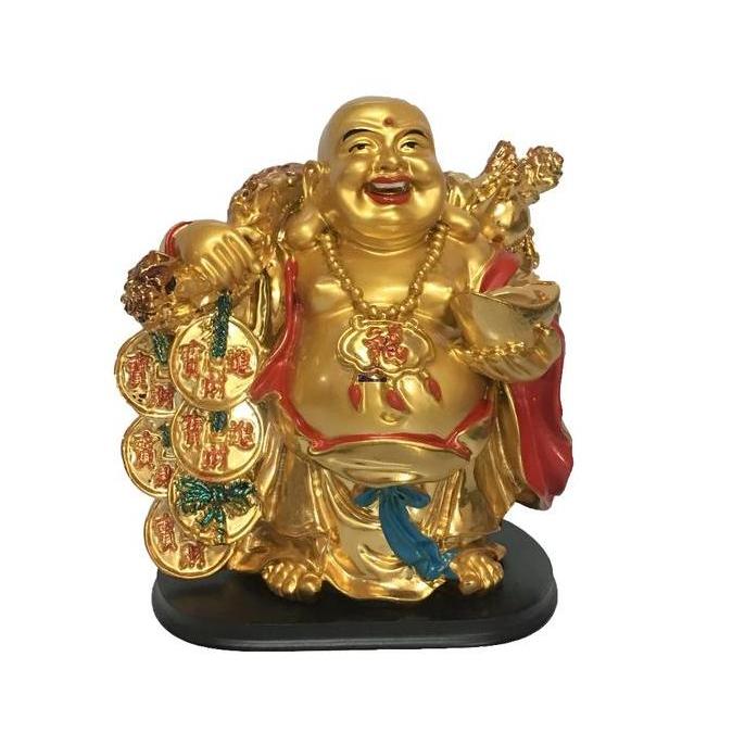 Koleksi Patung Emas 5INCH Buddha, Ganesha, Dewi - Dekorasi Rumah Keren & Berwarna Cerah