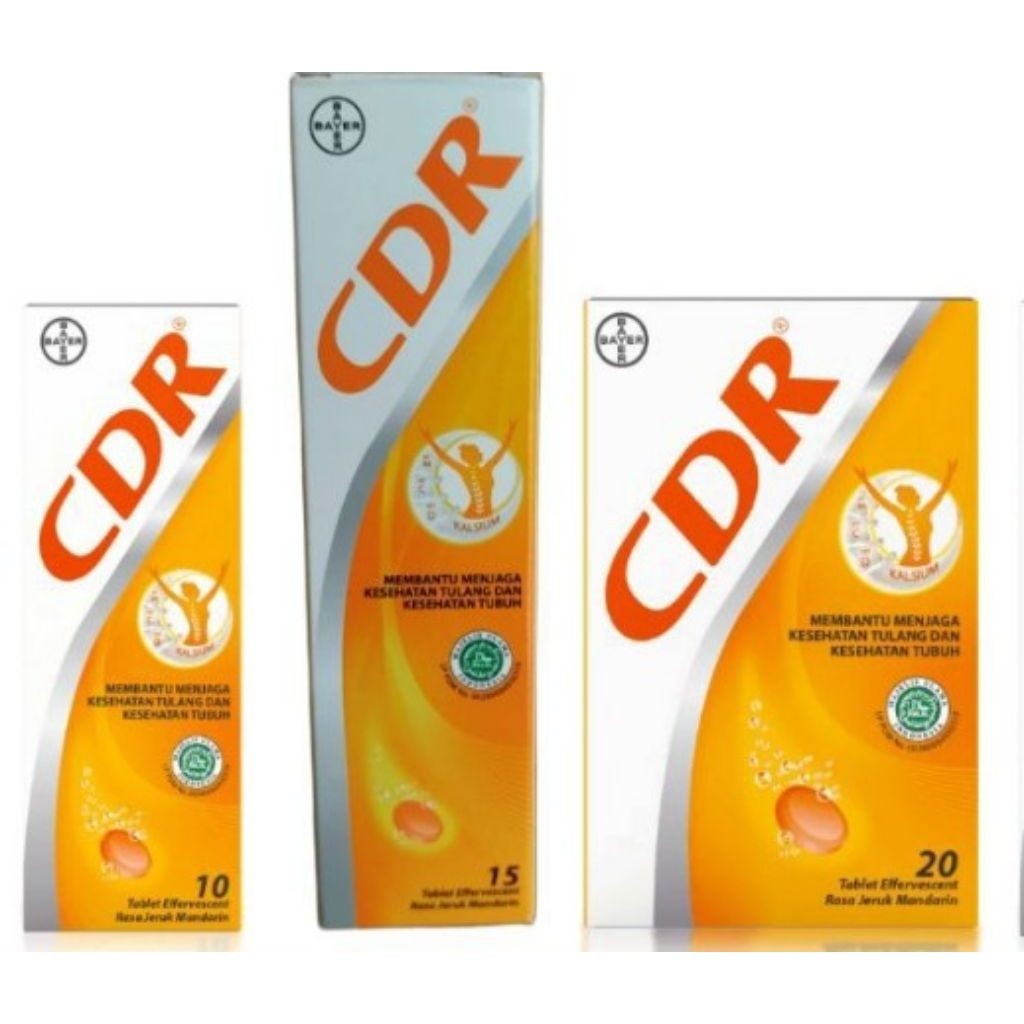 CDR EFFERVESCENT / CDR EFFERVESCENT 10 TAB / CDR EFFERVESCENT  TABLET / CDR EFFERVESCENT 20 TABLET