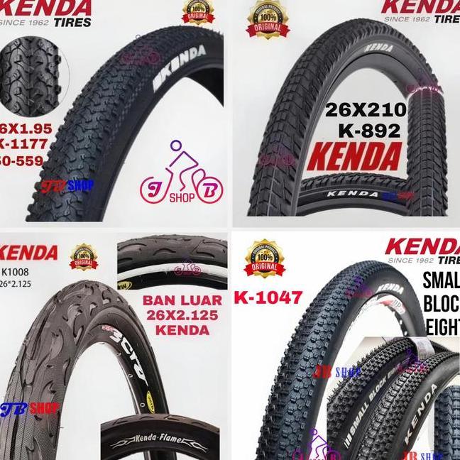 Ban Luar Sepeda 26 X 195 1.95 2.10 210 2.125 5 Kenda 26X1.95 26X195 26X2.10 26X210 26X2.125 26X5